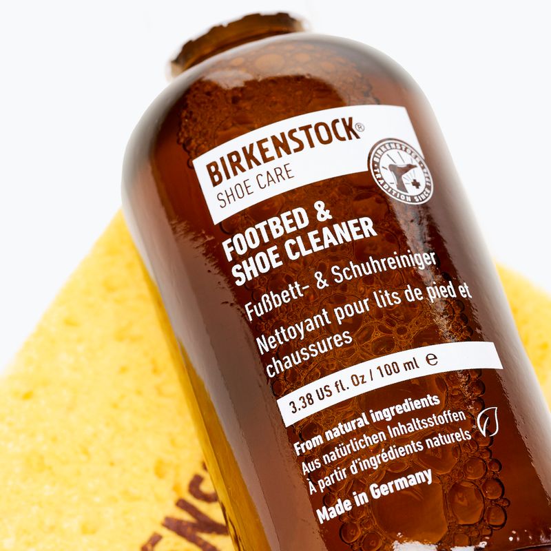Set pentru curățarea încălțămintei BIRKENSTOCK Footbed and Shoe Cleaner with Sponge multicolor 3