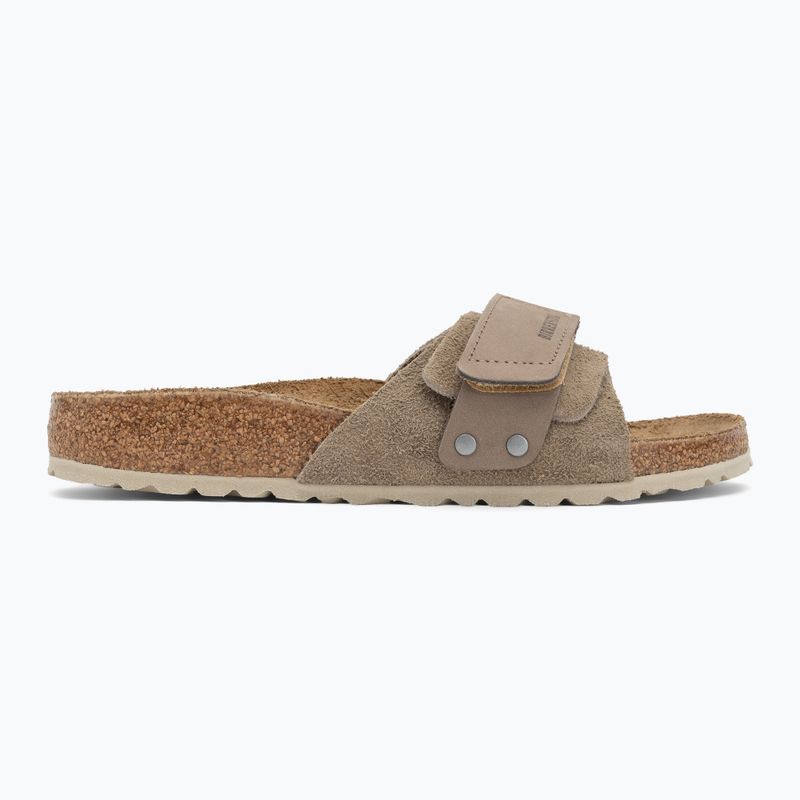Flip-flops pentru femei BIRKENSTOCK Oita W LENB/LEVE Narrow taupe 2