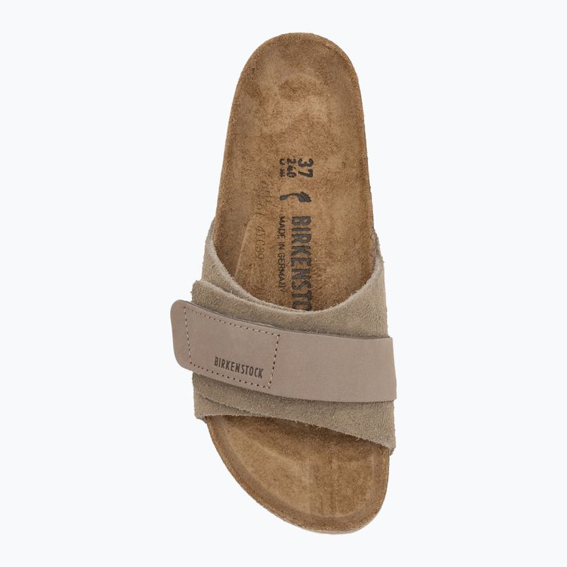 Flip-flops pentru femei BIRKENSTOCK Oita W LENB/LEVE Narrow taupe 5