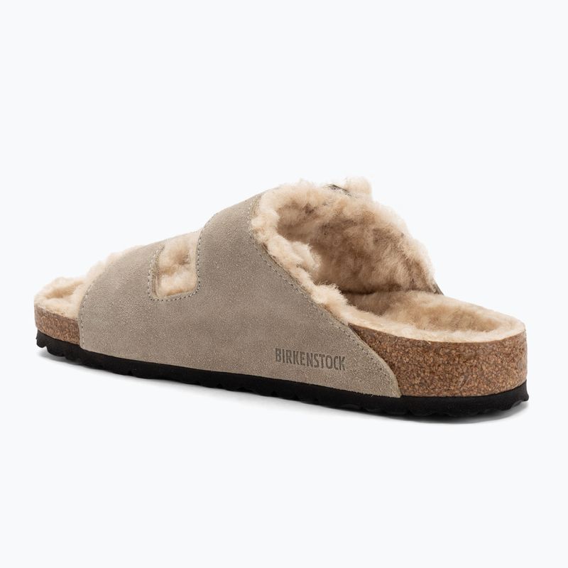 Papuci BIRKENSTOCK Arizona Shearling SL Regular taupe 3