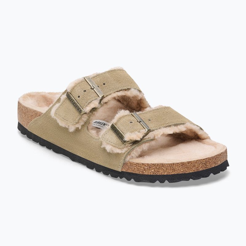 Papuci BIRKENSTOCK Arizona Shearling SL Regular taupe 8