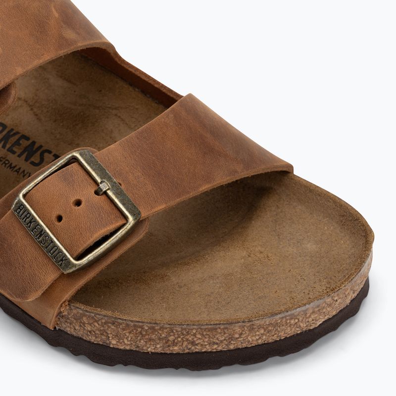 Papuci BIRKENSTOCK Arizona LEOI Regular cognac 7