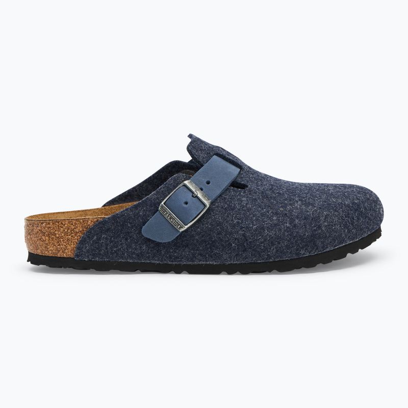 Papuci BIRKENSTOCK Boston FE/LE Regular midnight 2