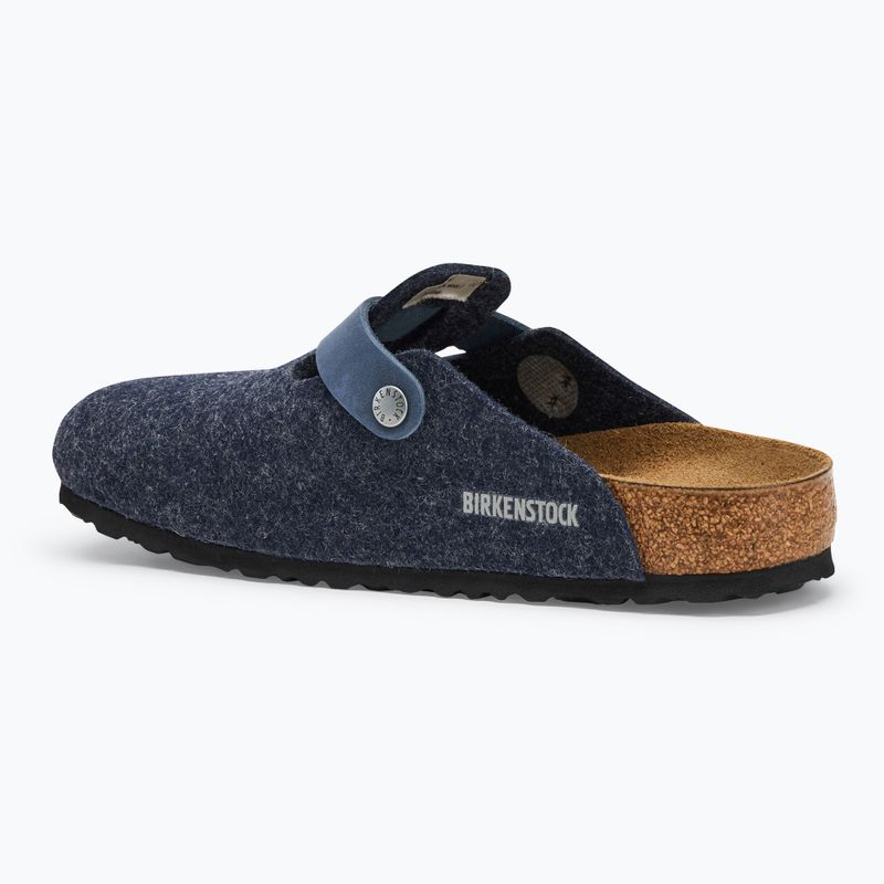 Papuci BIRKENSTOCK Boston FE/LE Regular midnight 3