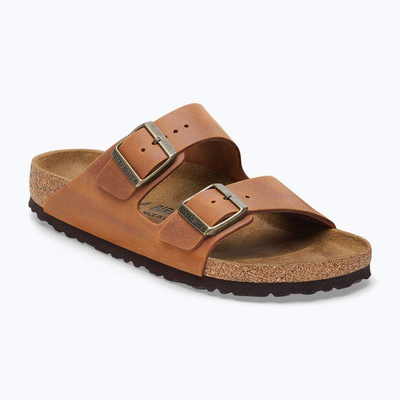 Papuci BIRKENSTOCK Arizona LEOI Narrow cognac 8