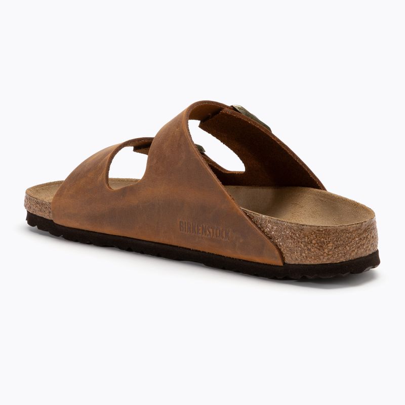 Papuci BIRKENSTOCK Arizona LEOI Narrow cognac 3