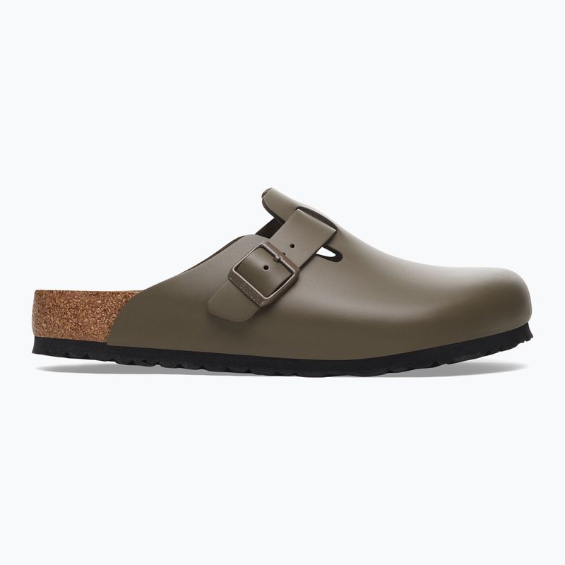 PapuciBIRKENSTOCK Boston NL Regular smooth leather concrete gray 2