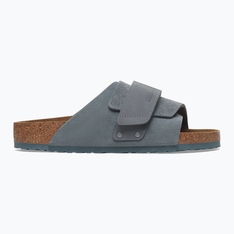 BIRKENSTOCK Kyoto LENB/LEVE Îngust flip-flops gri bazalt