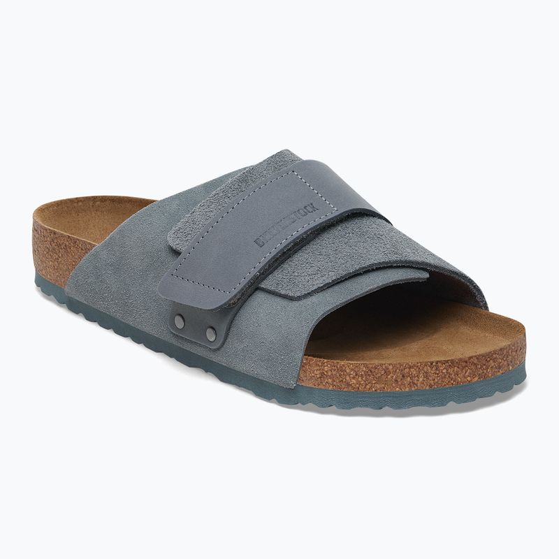 BIRKENSTOCK Kyoto LENB/LEVE Îngust flip-flops gri bazalt 2