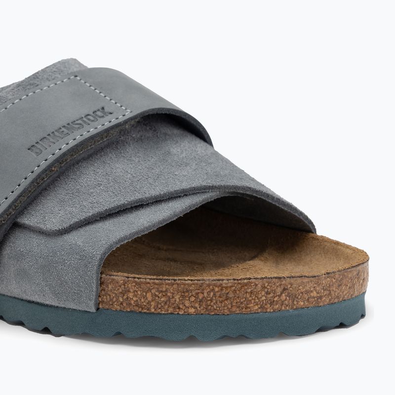 BIRKENSTOCK Kyoto LENB/LEVE Îngust flip-flops gri bazalt 7