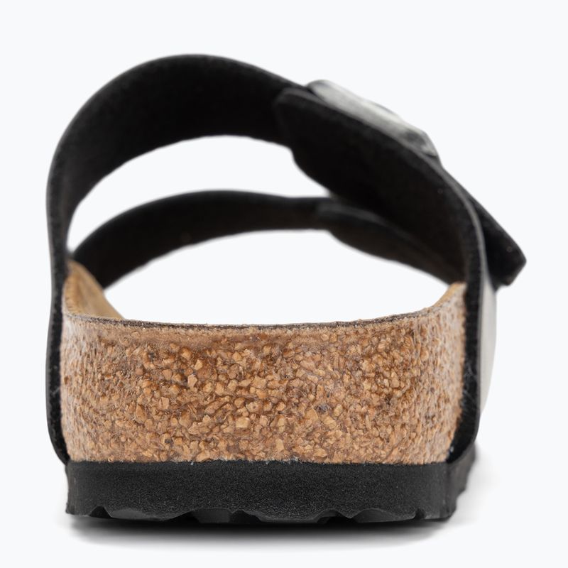 Papuci BIRKENSTOCK Arizona BF Narrow metallic black 6