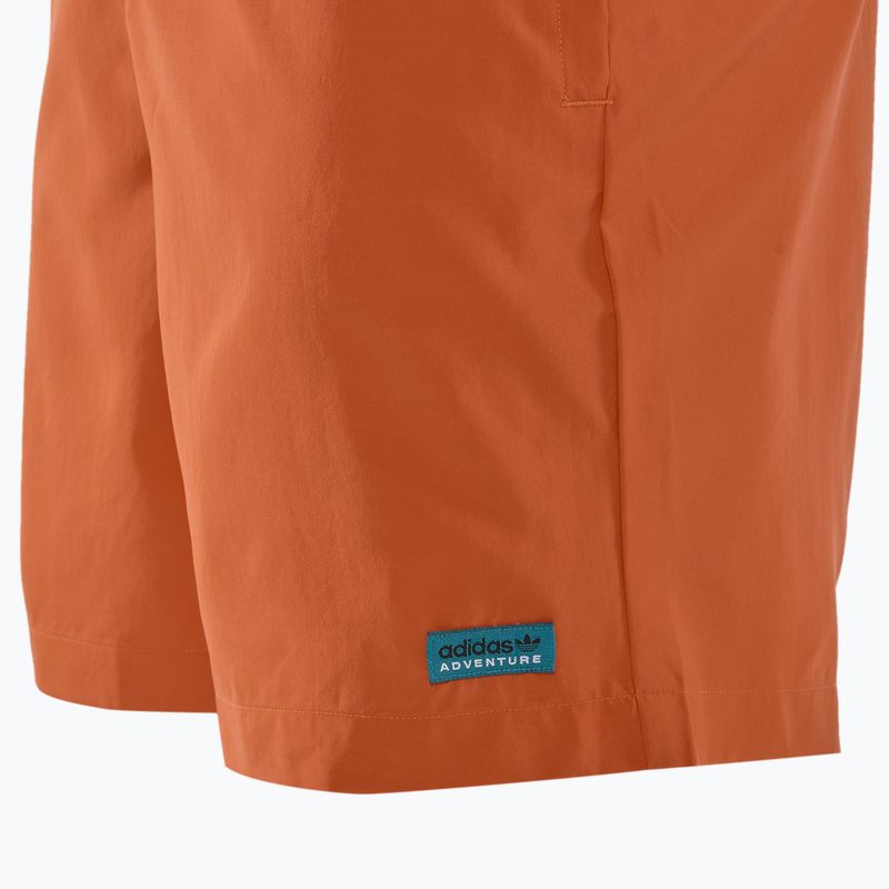 Pantaloni scurți pentru bărbați adidas Adventure Woven capri orange 3