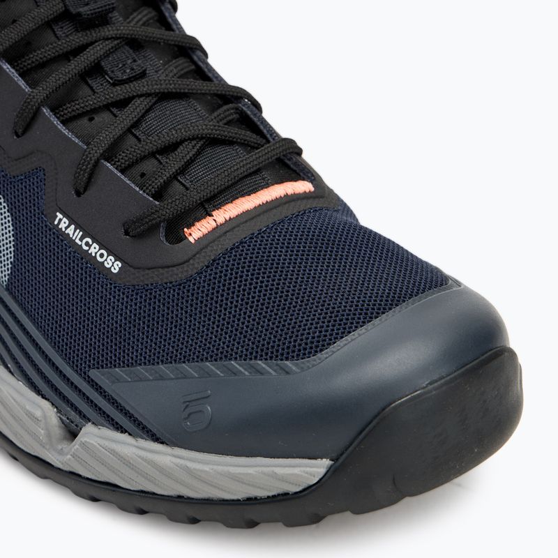 Încălțăminte de ciclism cu platformă pentru bărbați adidas FIVE TEN Trailcross Mid Pro legend ink/grey three/coral fusion 7