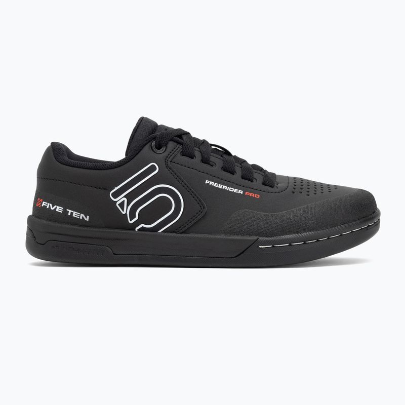 Încălțăminte de ciclism de platformă pentru bărbați adidas FIVE TEN Freerider Pro core black/cloud white/cloud white 2