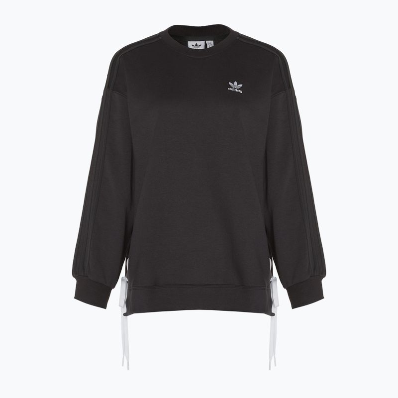 Hanorac pentru femei adidas Laced Crew black