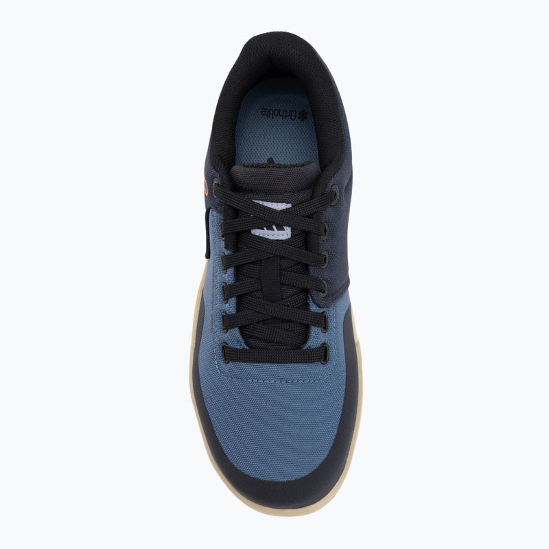 Încălțăminte de ciclism platformă pentru bărbați adidas FIVE TEN Freerider Pro Canvas wonder steel/legend ink 5