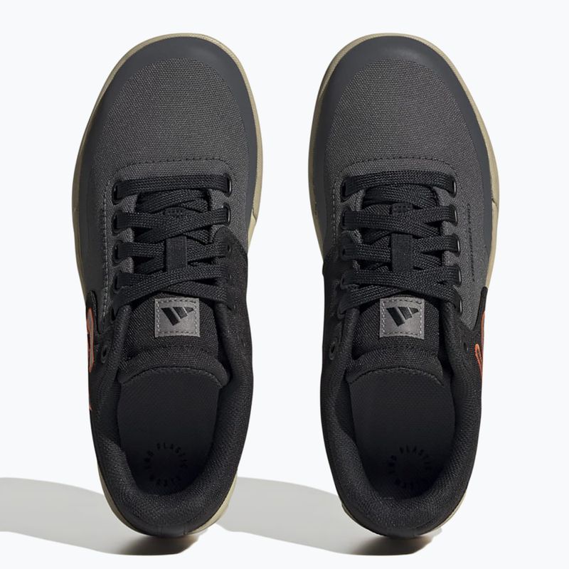Încălțăminte de ciclism de platformă pentru femei adidas FIVE TEN Freerider Pro Canvas W grey six/grey four/impact orange 10