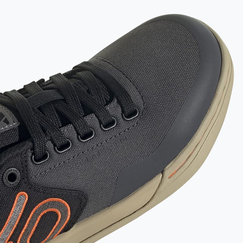 Încălțăminte de ciclism de platformă pentru femei adidas FIVE TEN Freerider Pro Canvas W grey six/grey four/impact orange 12