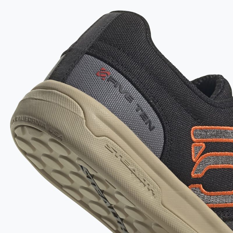 Încălțăminte de ciclism de platformă pentru femei adidas FIVE TEN Freerider Pro Canvas W grey six/grey four/impact orange 13