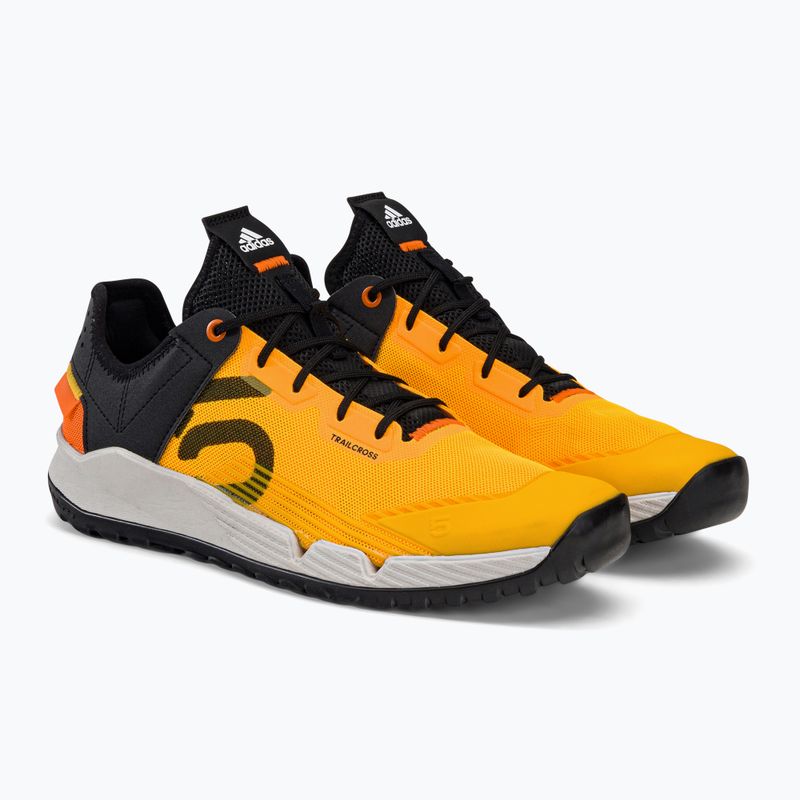 Pantofi de ciclism cu platformă pentru bărbați FIVE TEN Trailcross LT galben/negru HQ1063 4