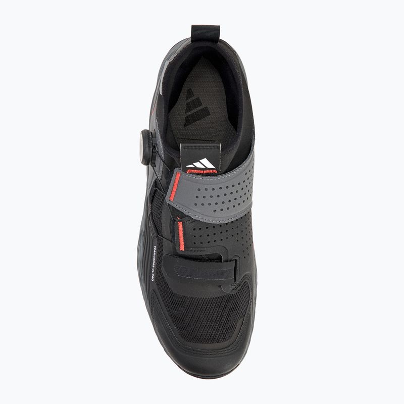 Încălțăminte de ciclism MTB pentru bărbați adidas FIVE TEN Trailcross Pro Clip-In grey five / core black / red 5