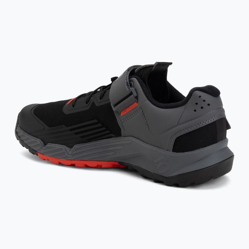 Încălțăminte de ciclism MTB pentru bărbați adidas FIVE TEN Trailcross Clip In core black/grey three/red 3