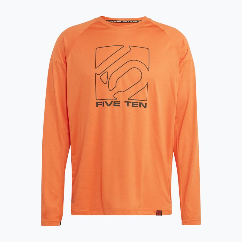 Tricou de ciclism adidas FIVE TEN Long Sleeve Jersey semi impact orange 7