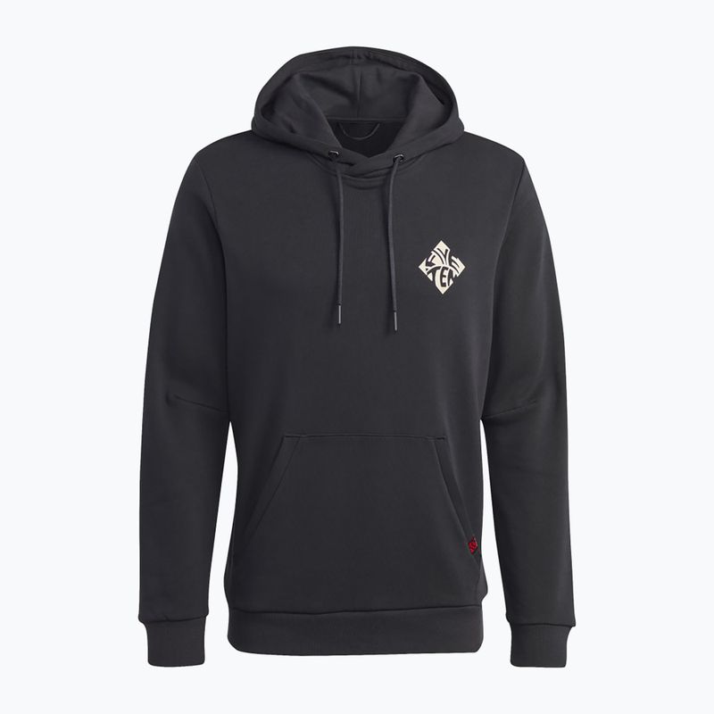 Bluză de ciclism pentru bărbați adidas FIVE TEN Graphic Hoodie black / savannah 8