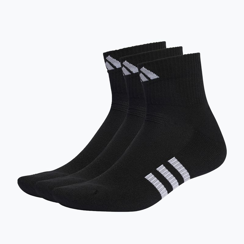 adidas Prf Cush Mid șosete 3 perechi negru