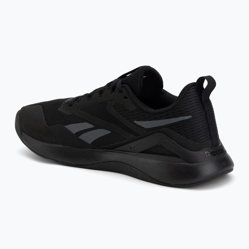 Încălțăminte de antrenament pentru bărbați Reebok Nanoflex Tr 2 cblack/cblack/cdgry7 3