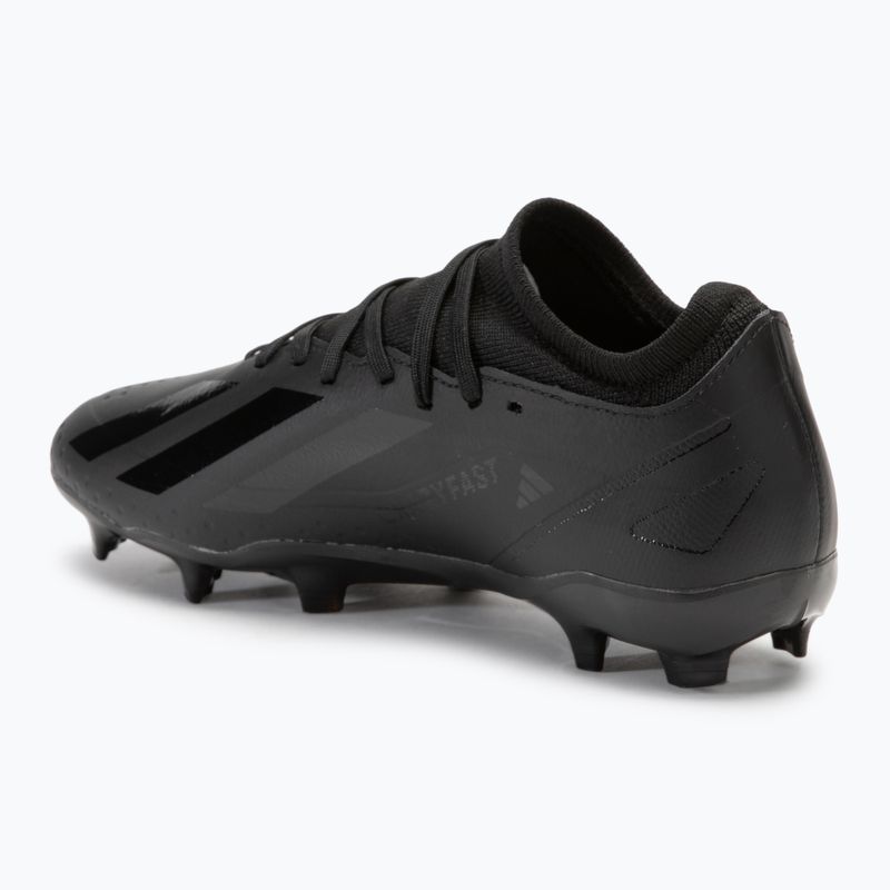 Încălțăminte de fotbal pentru bărbați  adidas X Crazyfast 3 FG core black 3