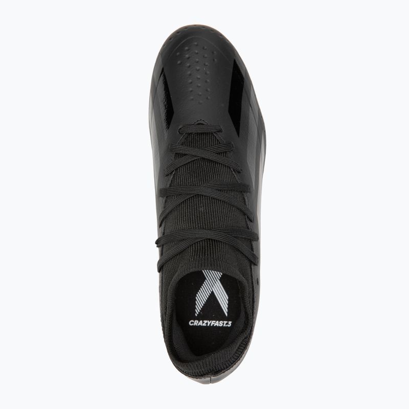 Încălțăminte de fotbal pentru bărbați  adidas X Crazyfast 3 FG core black 5