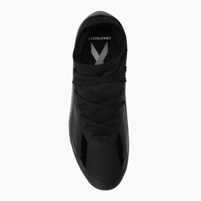 Încălțăminte de fotbal pentru copii adidas X Crazyfast 3 FG core black 5