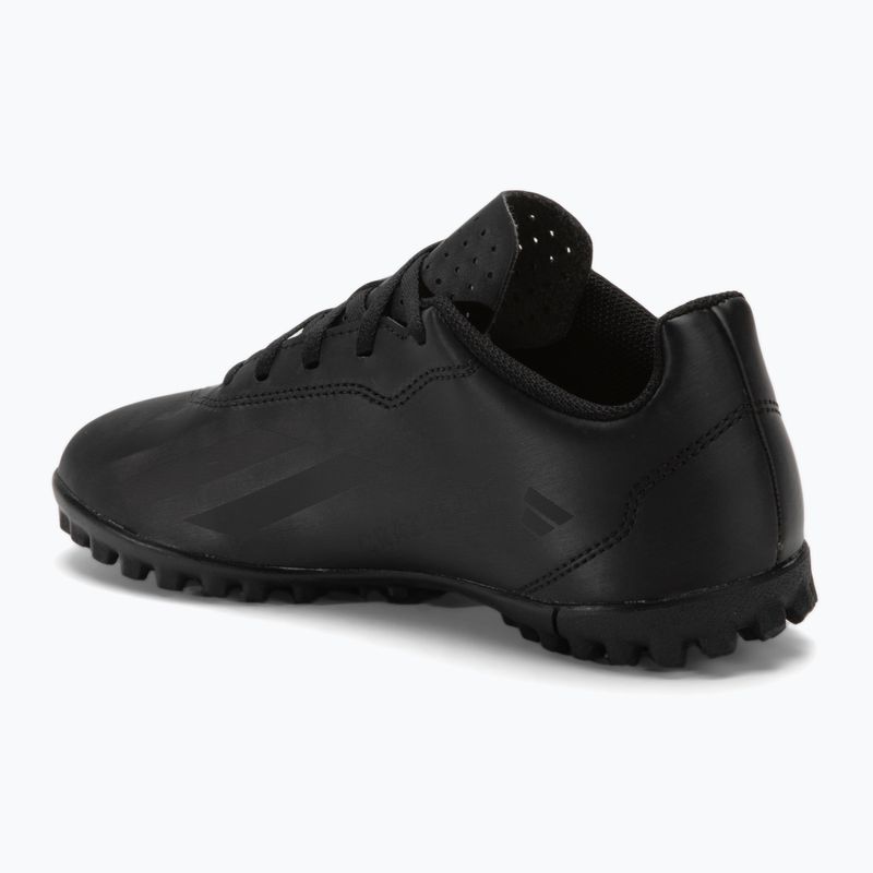 Încălțăminte de fotbal pentru copii adidas X Crazyfast 4 TF core black 3