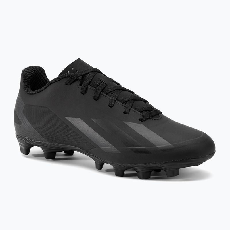 Încălțăminte de fotbal pentru bărbați  adidas X Crazyfast 4 FxG core black