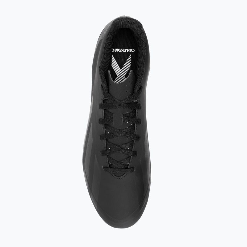 Încălțăminte de fotbal pentru bărbați  adidas X Crazyfast 4 FxG core black 5