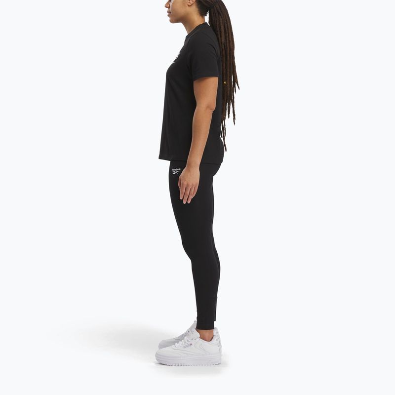 Femei Reebok Identity Small Logo Cotton leggings negru 2