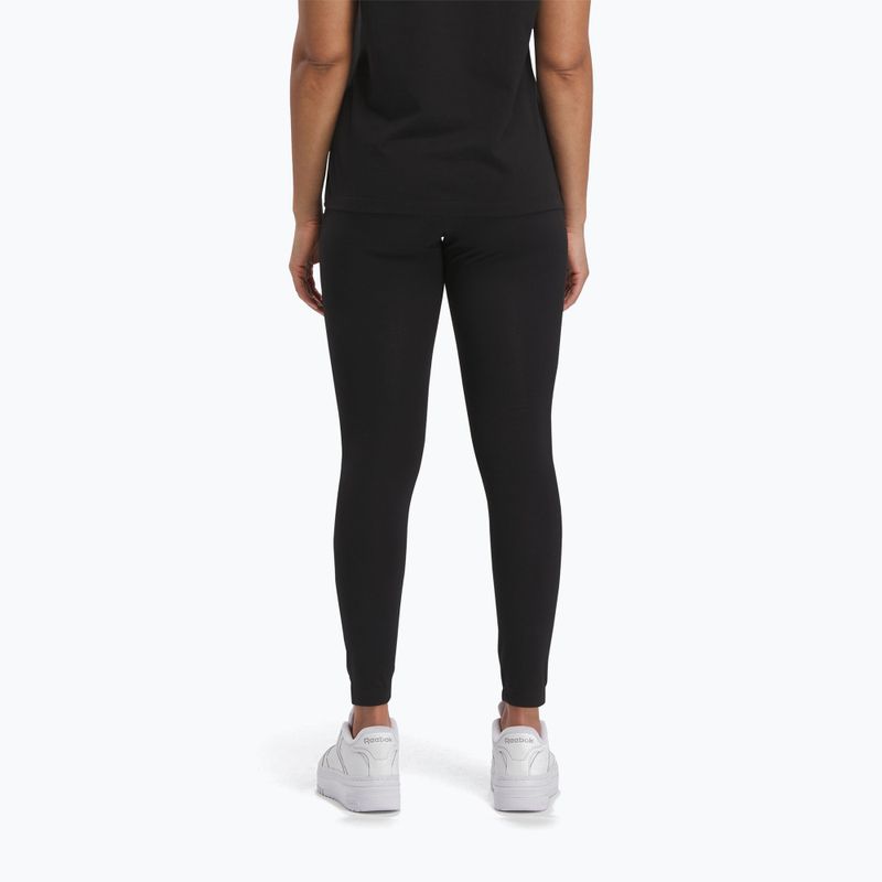 Femei Reebok Identity Small Logo Cotton leggings negru 3