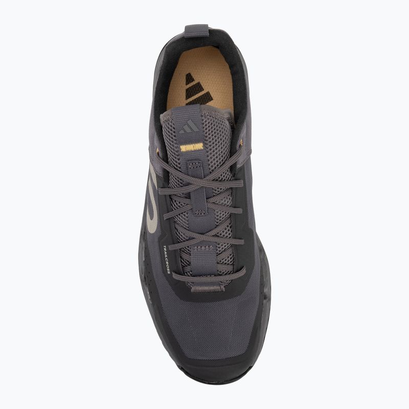 Încălțăminte de ciclism de platformă pentru bărbați adidas FIVE TEN Trailcross LT charcoal/putty grey/oat 5