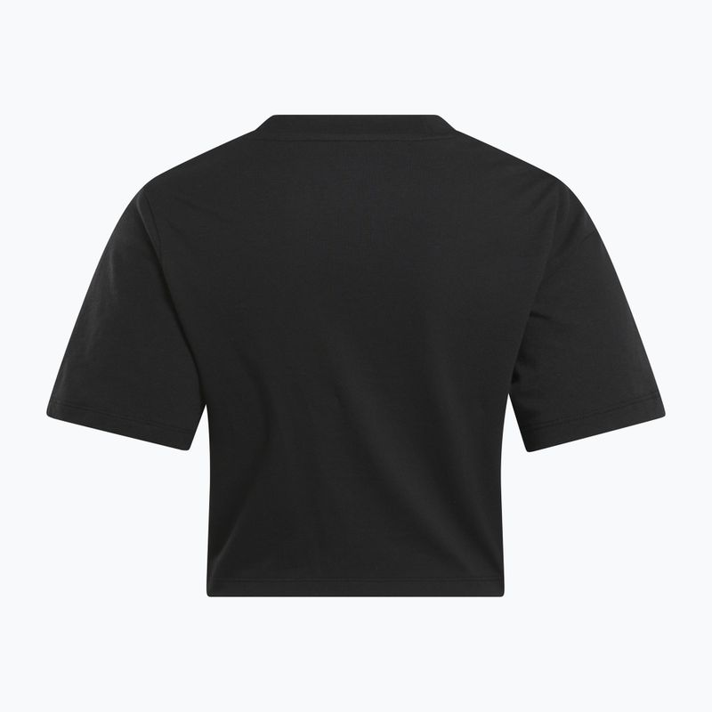 Tricou pentru femei  Reebok Identity Big Logo Crop Tee black 5