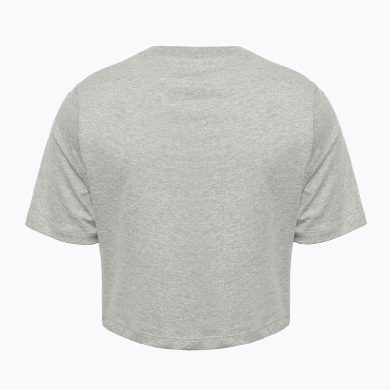 Tricou pentru femei  Reebok Identity Big Logo Crop Tee medium grey heather 2