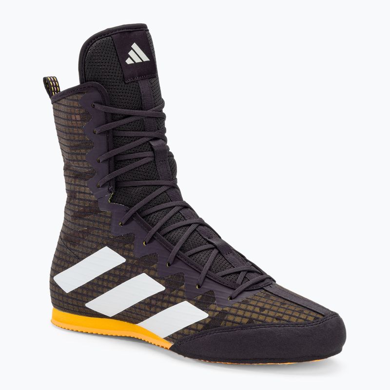 Încălțăminte de box adidas Box Hog 4 aurora black/cloud white/spark