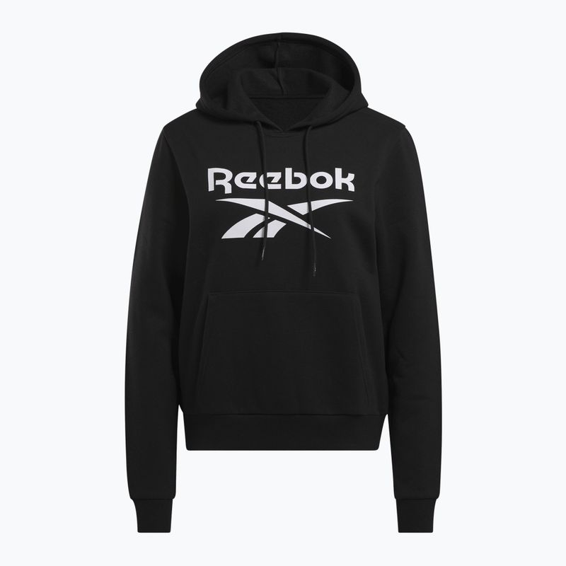 Hanorace pentru femei Reebok Identity Big Logo Fleece negru 4