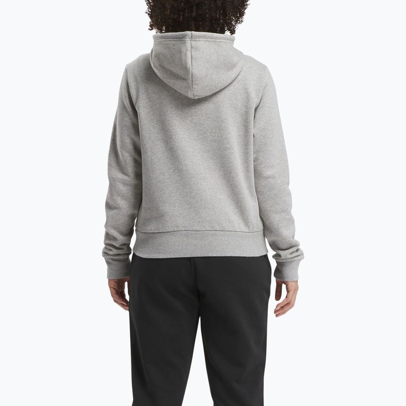 Hanorac pentru femei Reebok Identity Big Logo Fleece gri mediu heather 2