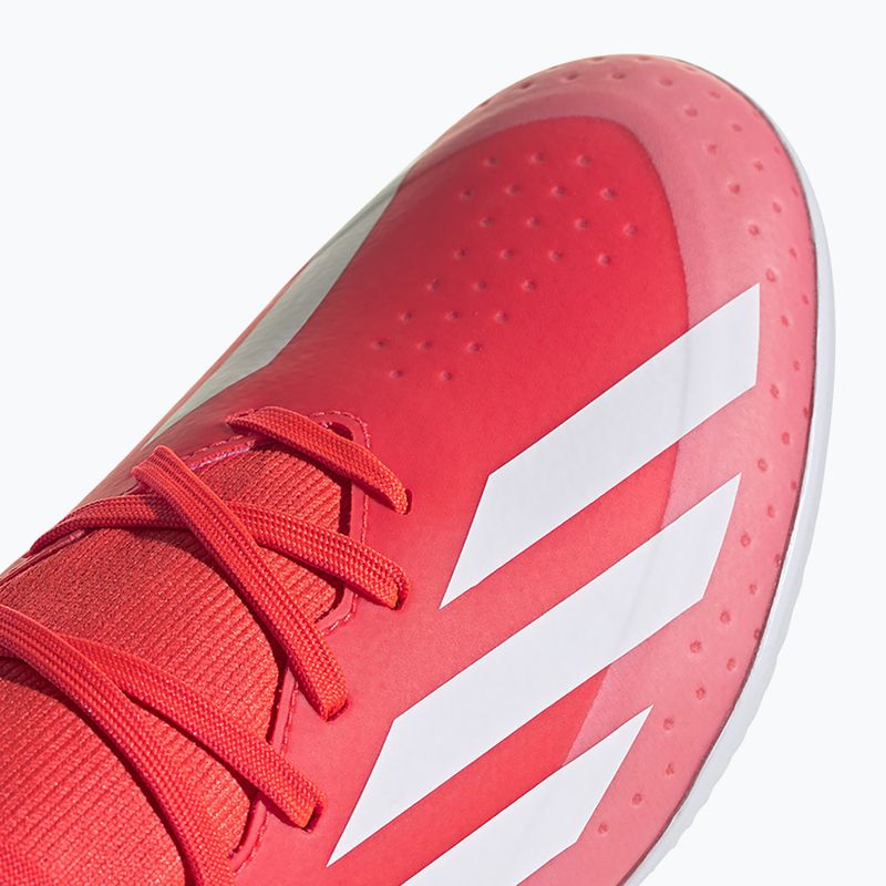 Încălțăminte de fotbal pentru bărbați  adidas X Crazyfast League TF solar red/cloud white/team solar yellow 9