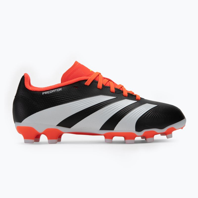 Încălțăminte de fotbal pentru copii adidas Predator League MG core black/cloud white/solar red 2