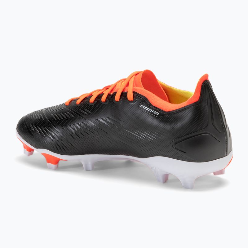 Încălțăminte de fotbal  adidas Predator League FG core black/cloud white/solar red 3