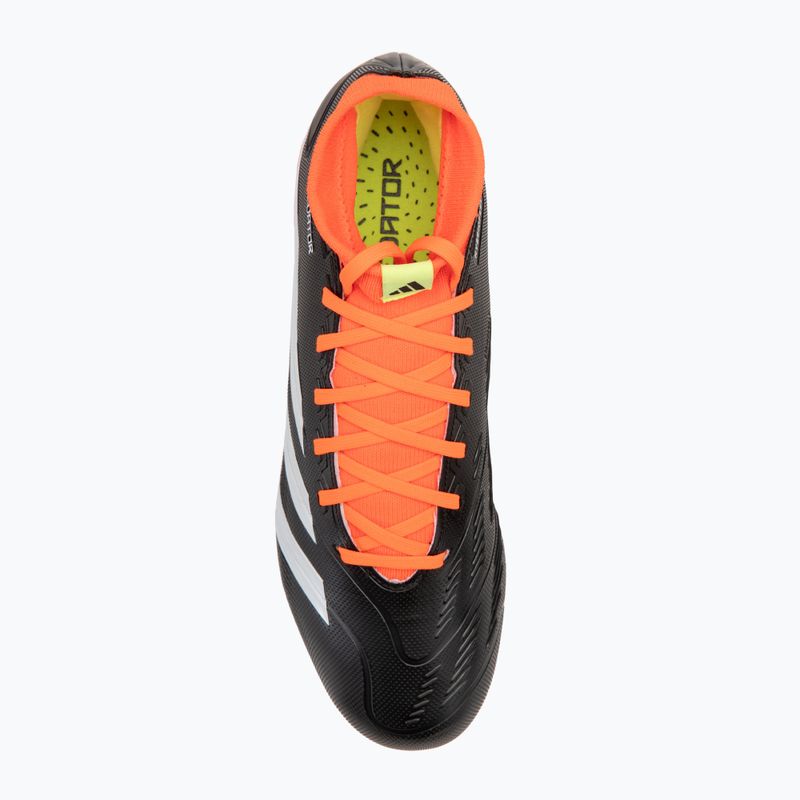 Încălțăminte de fotbal pentru bărbați  adidas Predator 24 League FG core black/cloud white/solar red 5