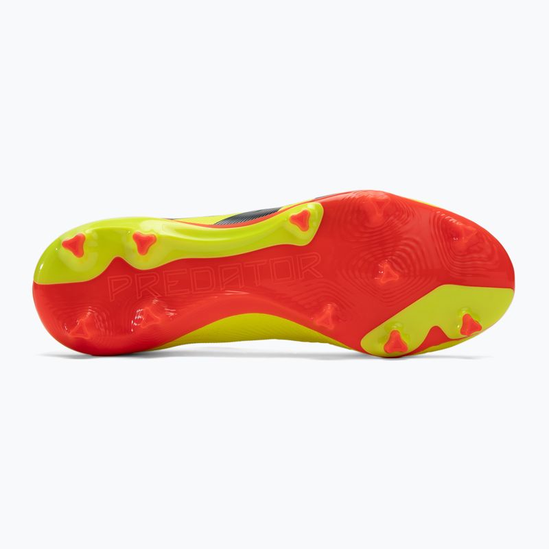 Încălțăminte de fotbal adidas Predator League FG team solar yellow/core black/solar red 5