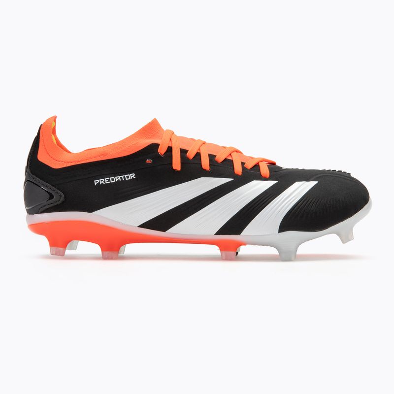 Încălțăminte de fotbal pentru bărbați  adidas Predator Pro FG core black/cloud white/solar red 2